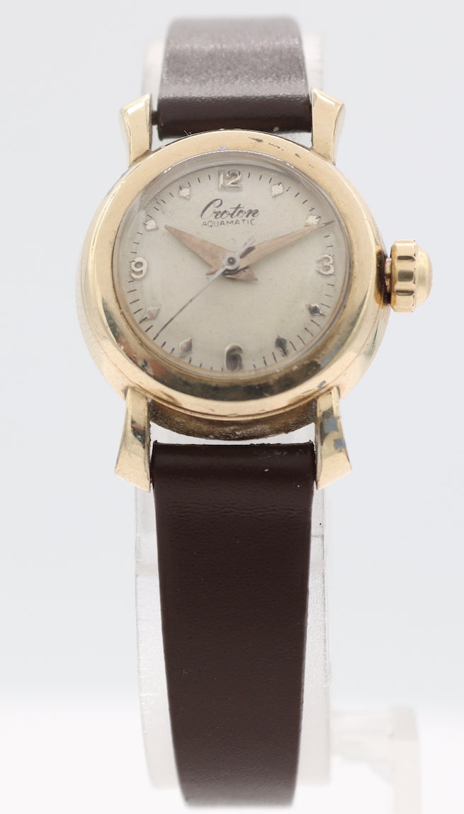 Vintage Croton 4013 Aquamatic Ladies Mechanical Wristwatch  display picture 1