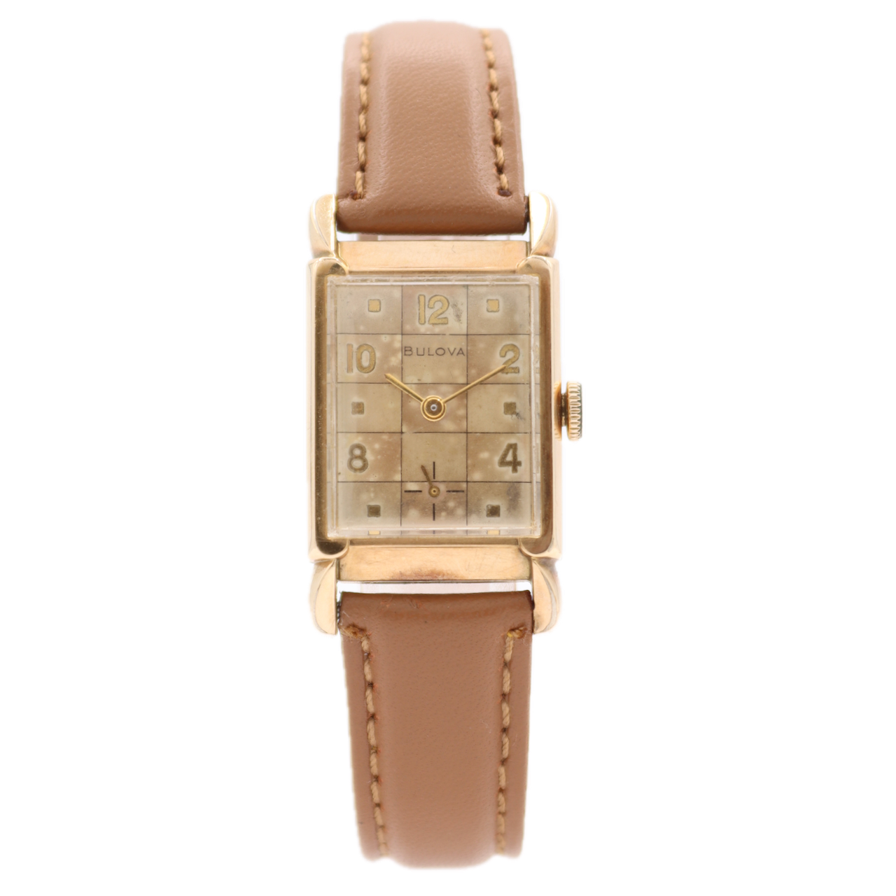 Vintage Bulova Checkerboard Dial