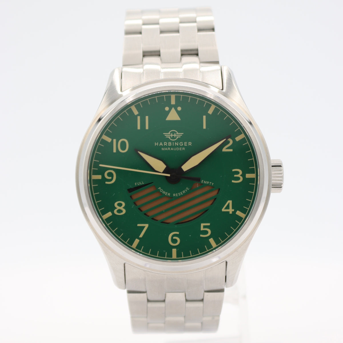 42.5mm Harbinger Marauder Men's Automatic Wristwatch Steel Power Reserve W/Box