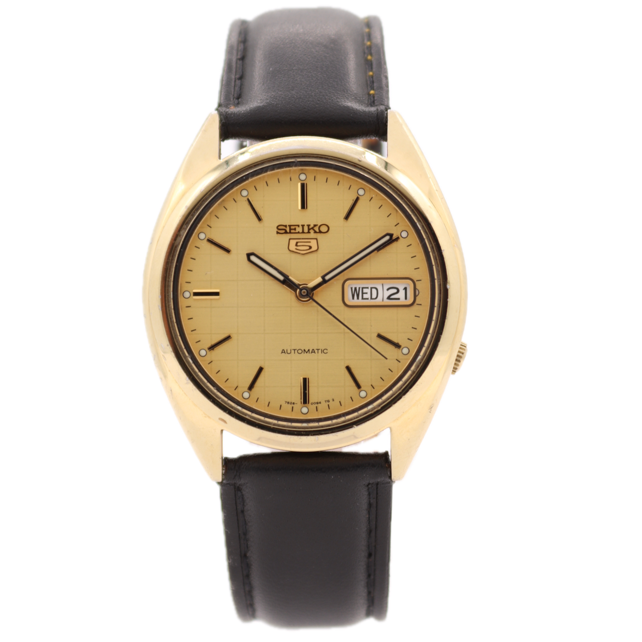 Vintage Seiko 5 Grid Dial 7S26-0480