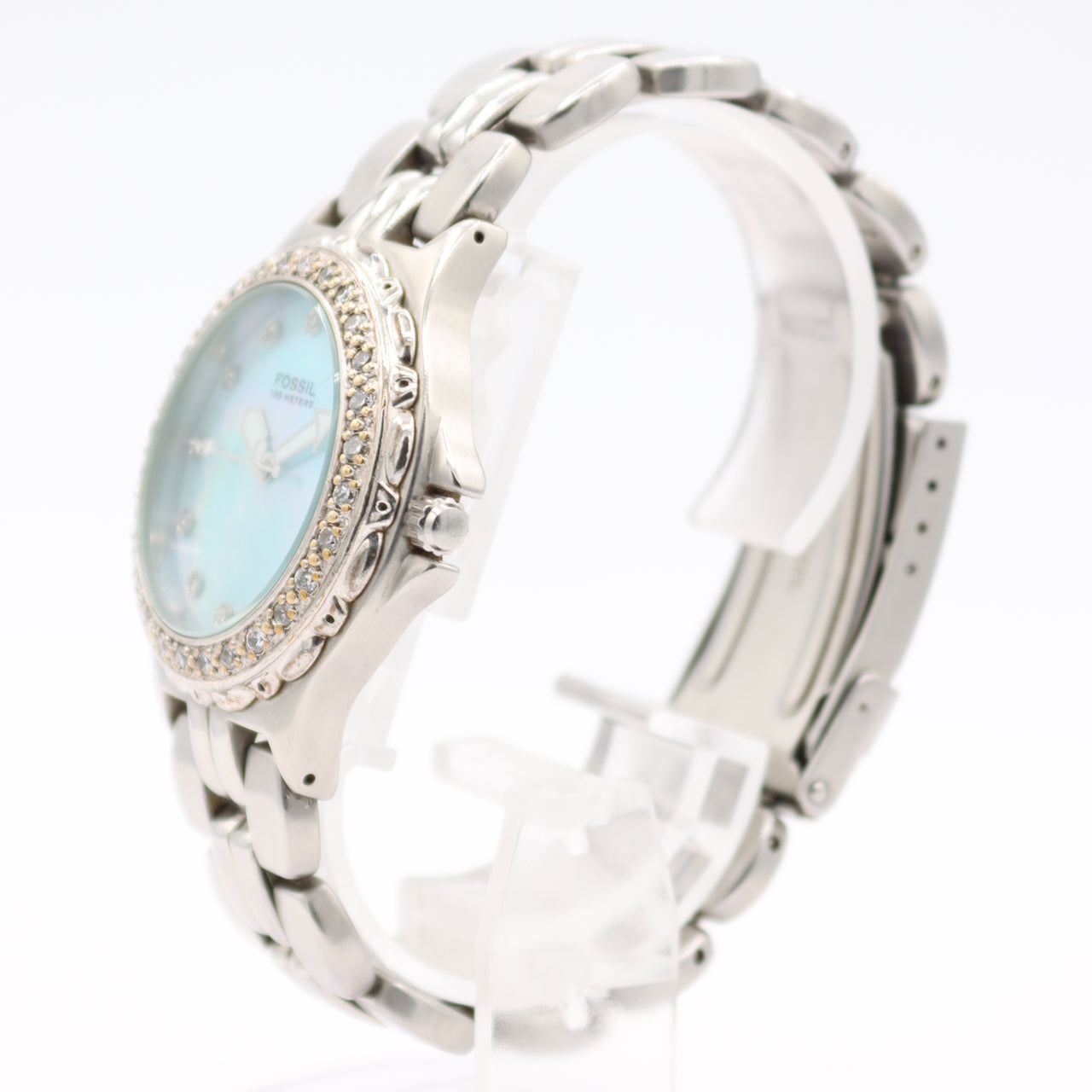 Fossil Blue - Crystal Accents 340107