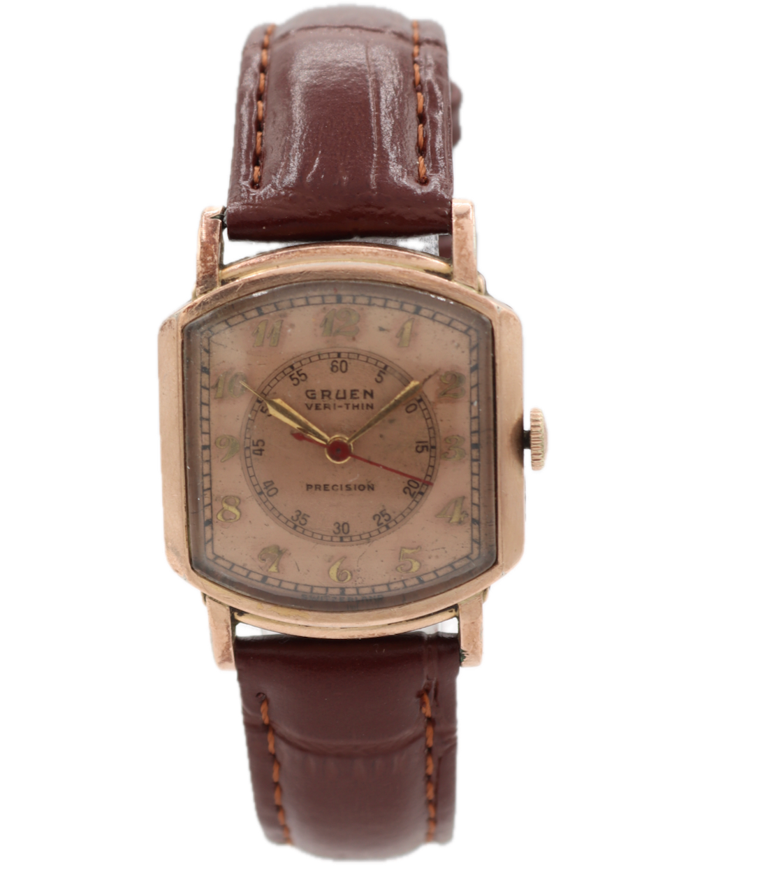 Vintage Gruen 405 451 Doctors Dial Men's Mechanical Wristwatch 405 SS Swiss