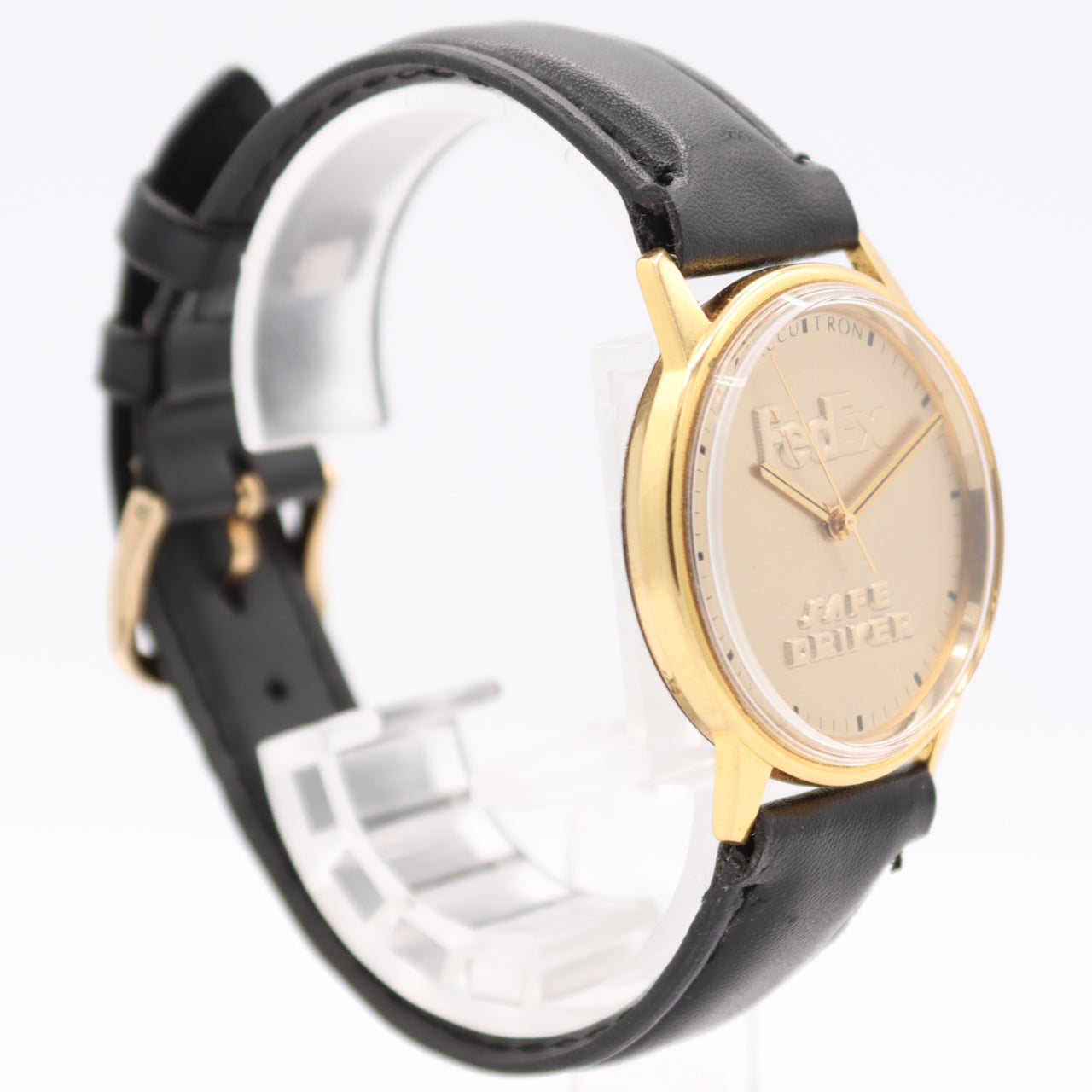 Vintage 1997 Bulova Accutron FedEx Safe Driver Award Men's Quartz Wristwatch