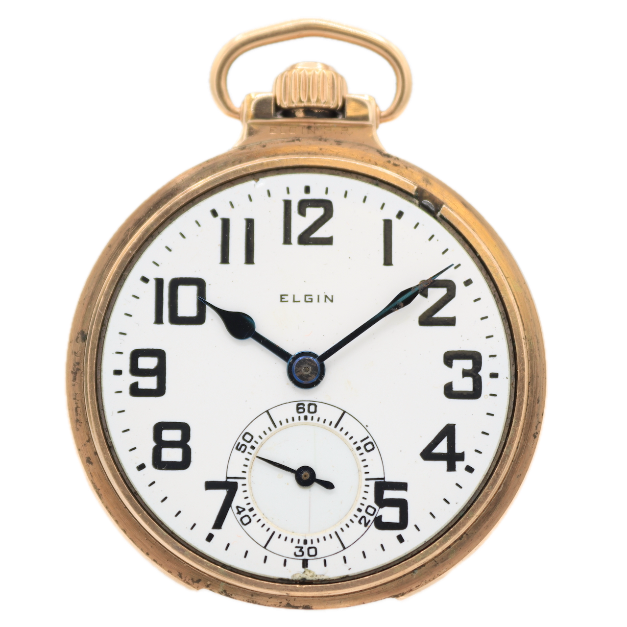 Antique 16S Elgin B.W. Raymond 21 Jewel Railroad Pocket Watch 478 Gold FIlled