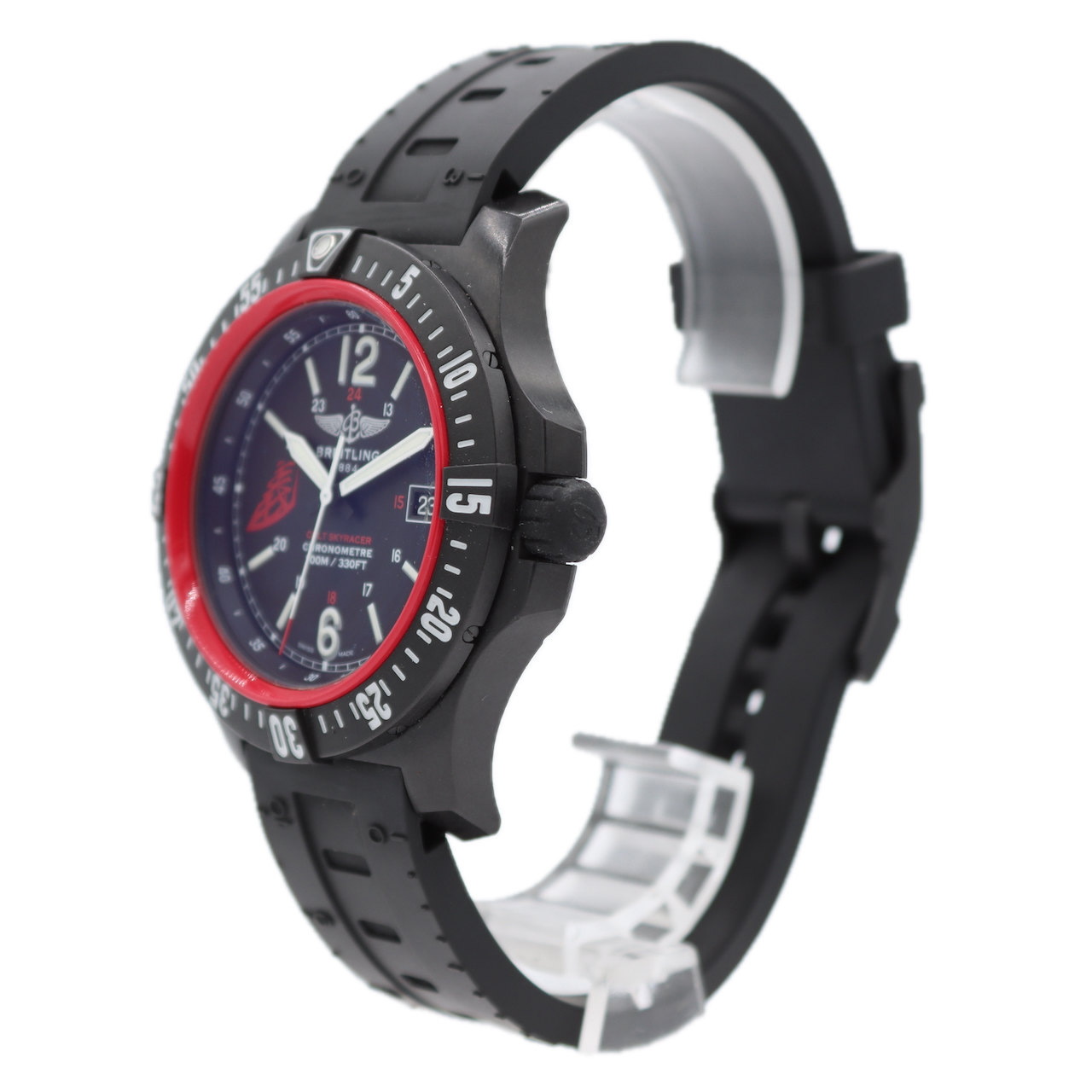 46mm Breitling Colt Skyracer Team Yoshi Muroya Men's Quartz Wristwatch With Box