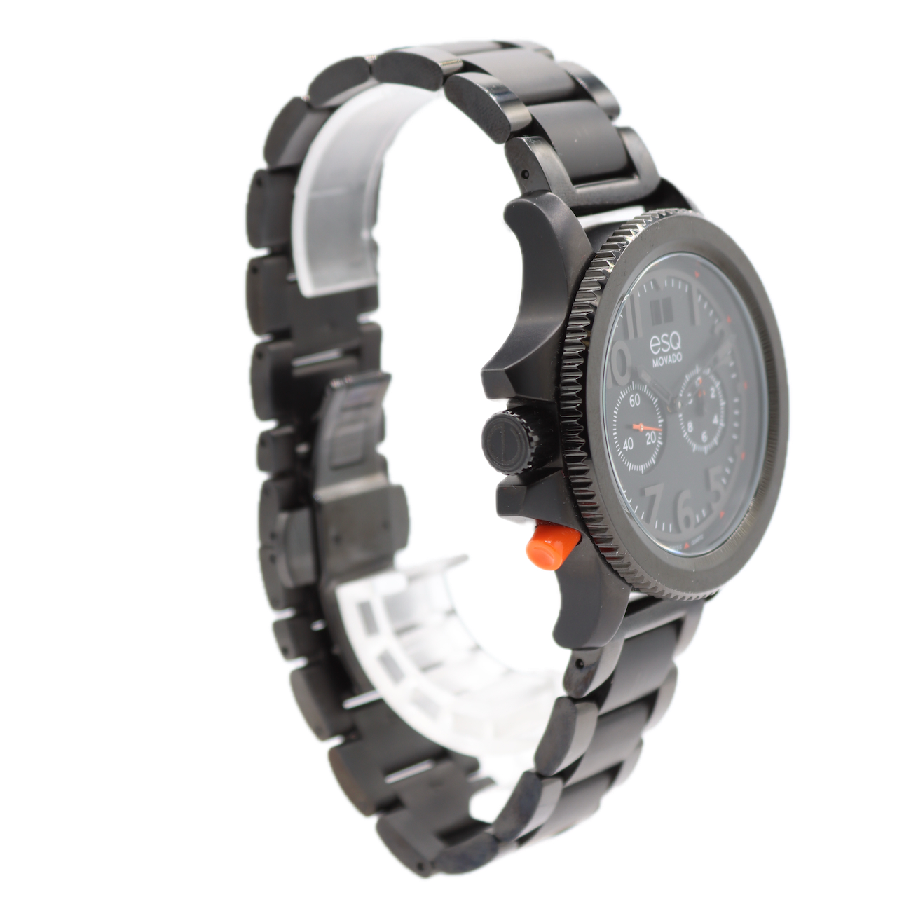 Movado ESQ Black Dial Lefty ES.49.1.34.5655