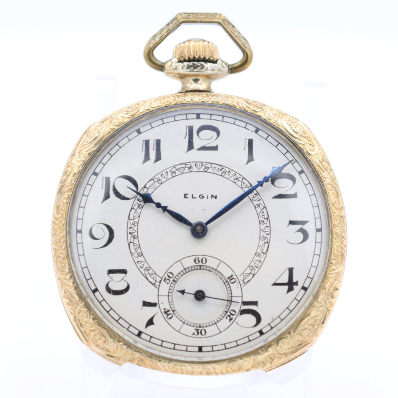 Antique 16s 1925 Elgin 15 Jewel Mechanical Open Face Pocket Watch 315 USA