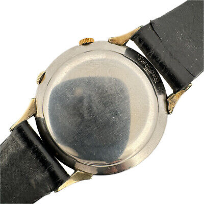 Vintage LeCoultre 3026 Parking Meter Men's Mechanical Alarm Wristwatch 814