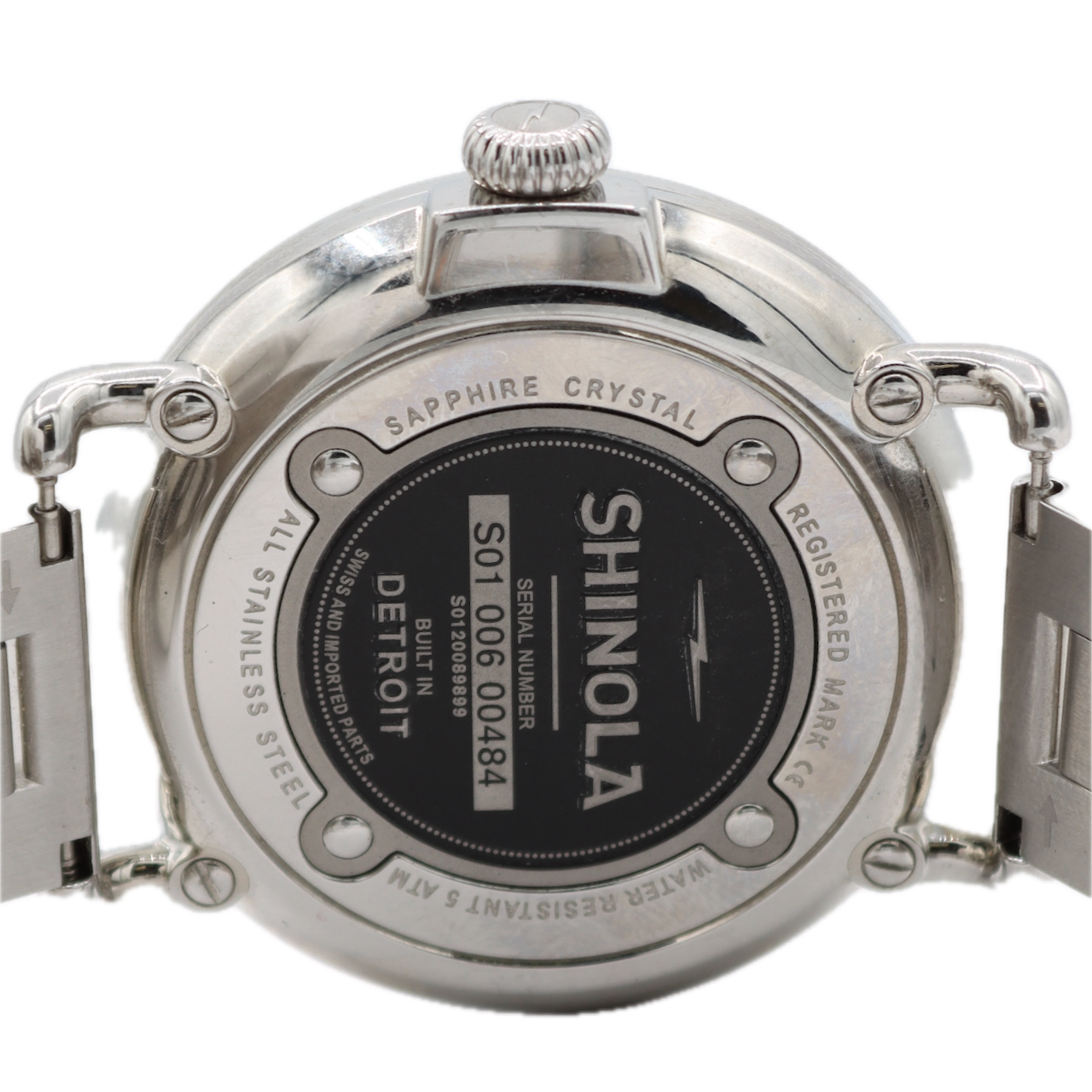 41mm Shinola Runwell Salmon Dial Men's Quartz Wristwatch Argonite-705