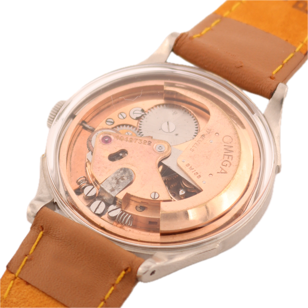 Vintage Omega Galm Bale Modified Case Back
