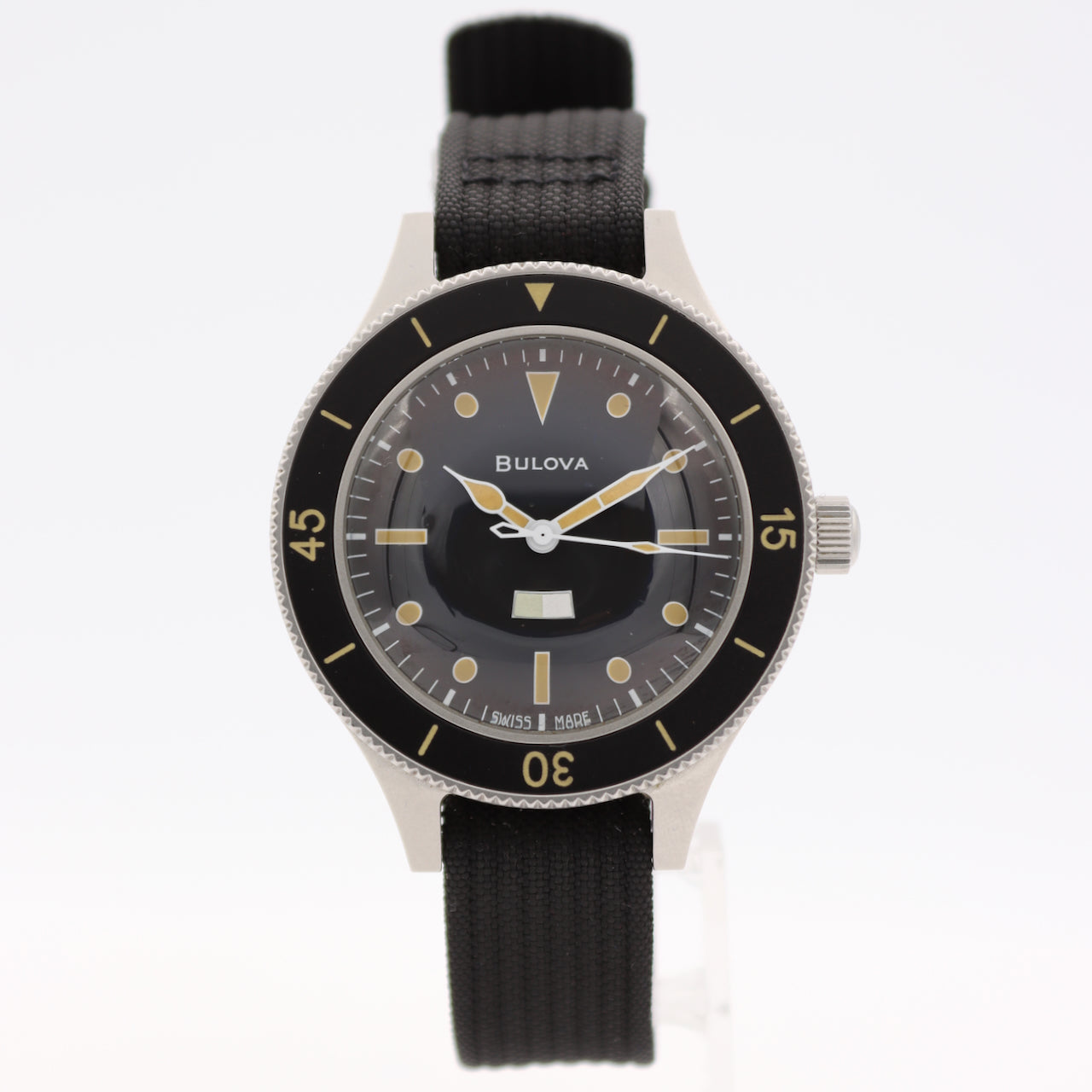41mm Bulova 98A265 MIL-SHIPS Men's Automatic Wristwatch SW200 Full Kit