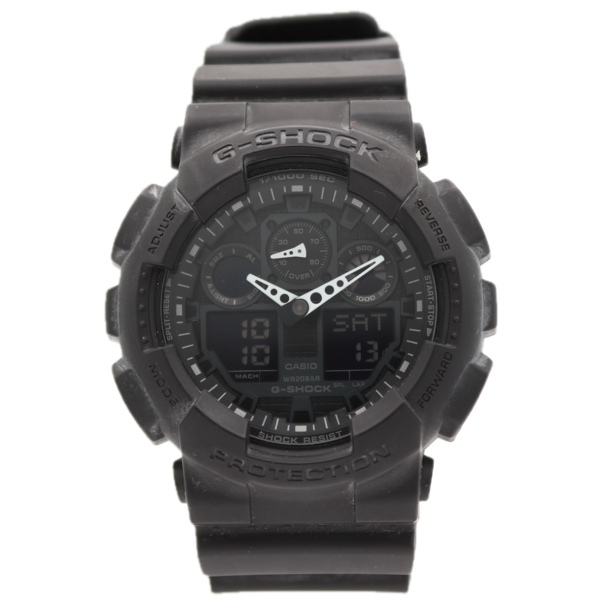 Casio G-Shock Black Analog GA-100 5081