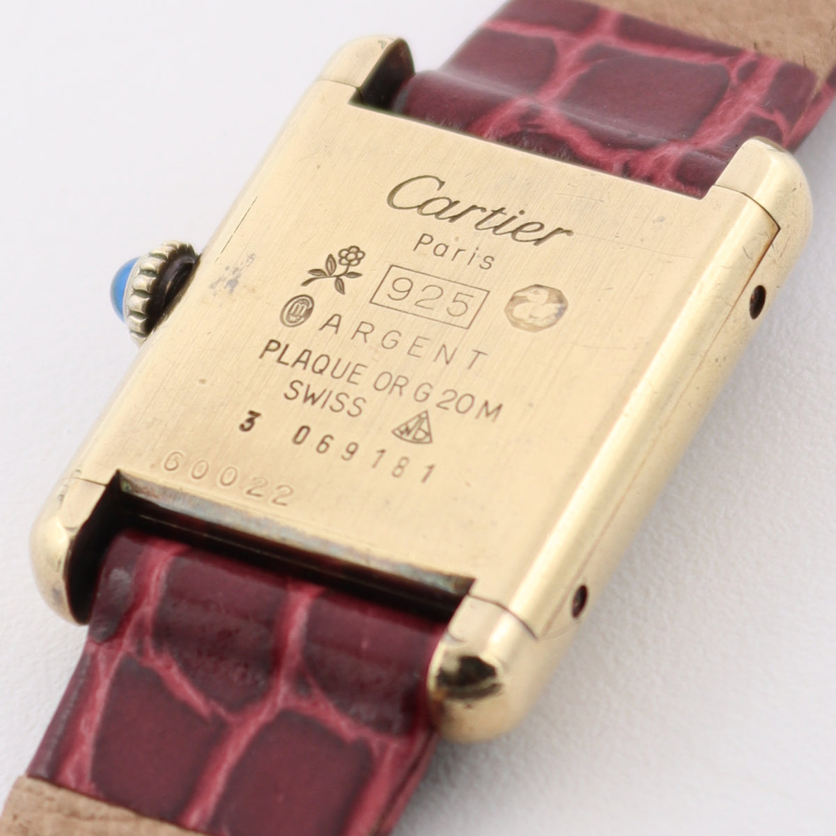 Cartier Must De Cartier Tank 60022