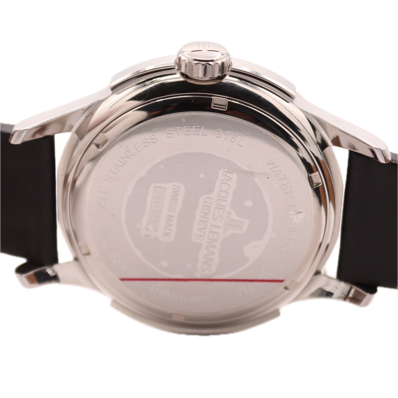 Jacques Lemans Geneve Black Dial G-229C