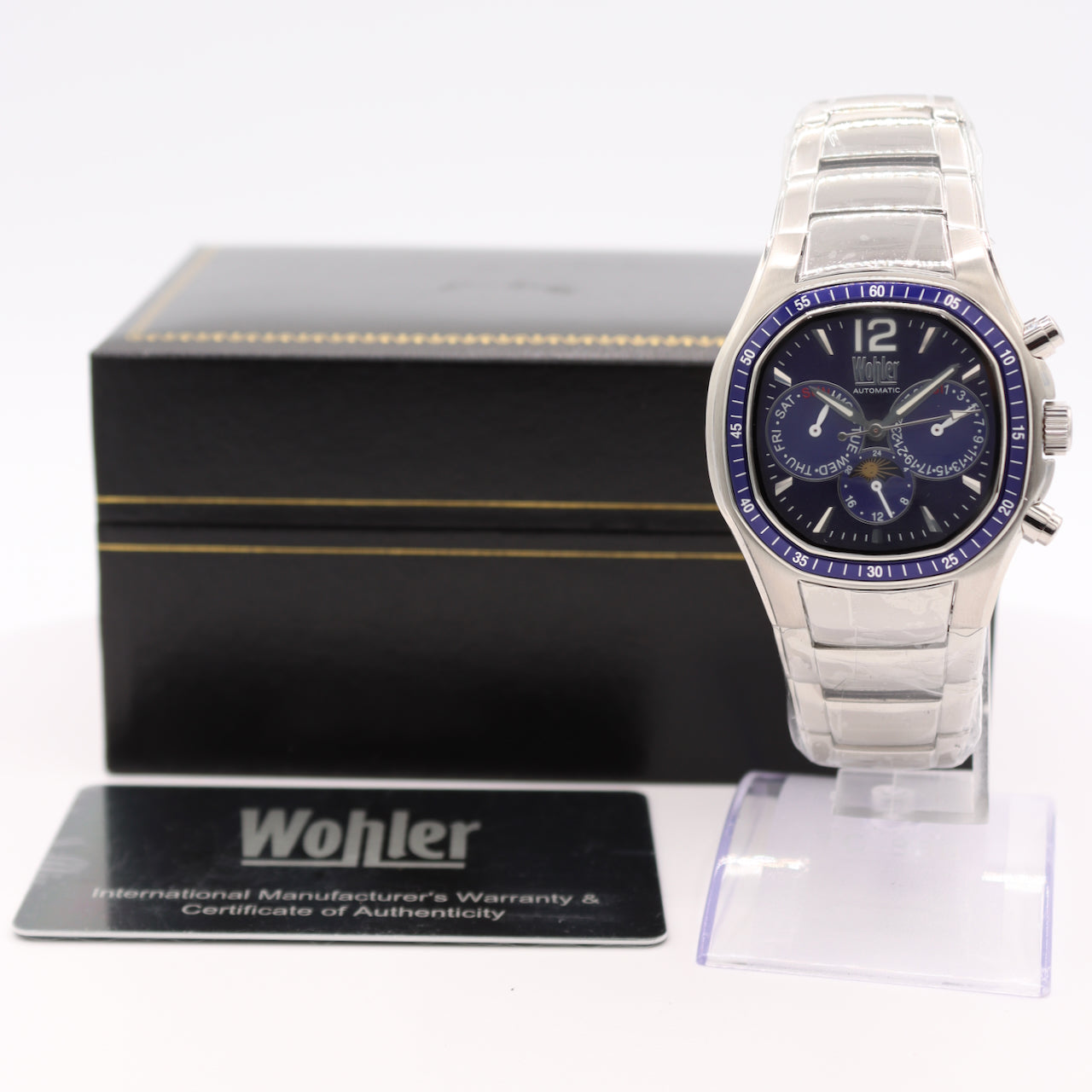 Wohler Blue Chronograph W-3027-256