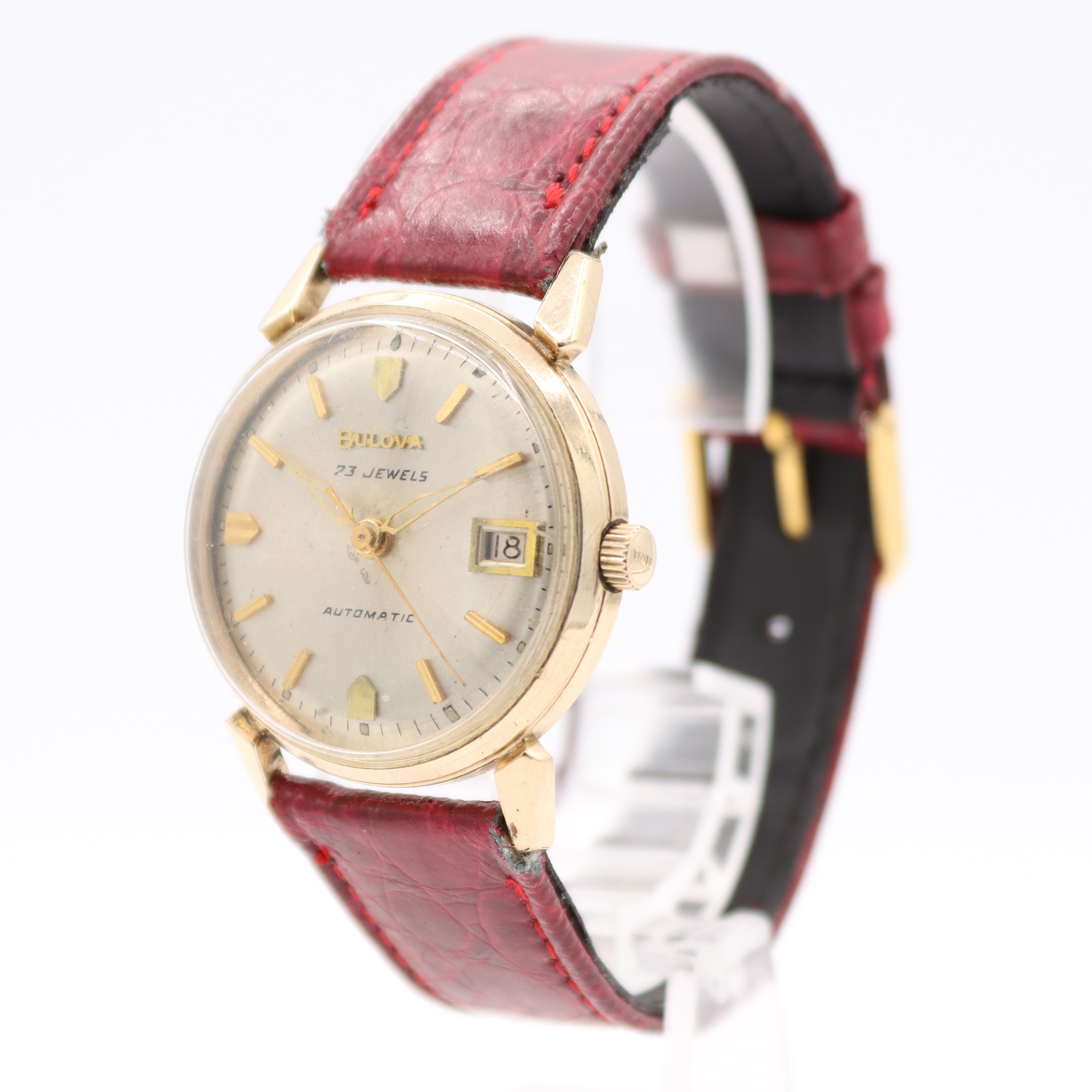 Bulova 23 Fancy Lugs Date 2525 1970