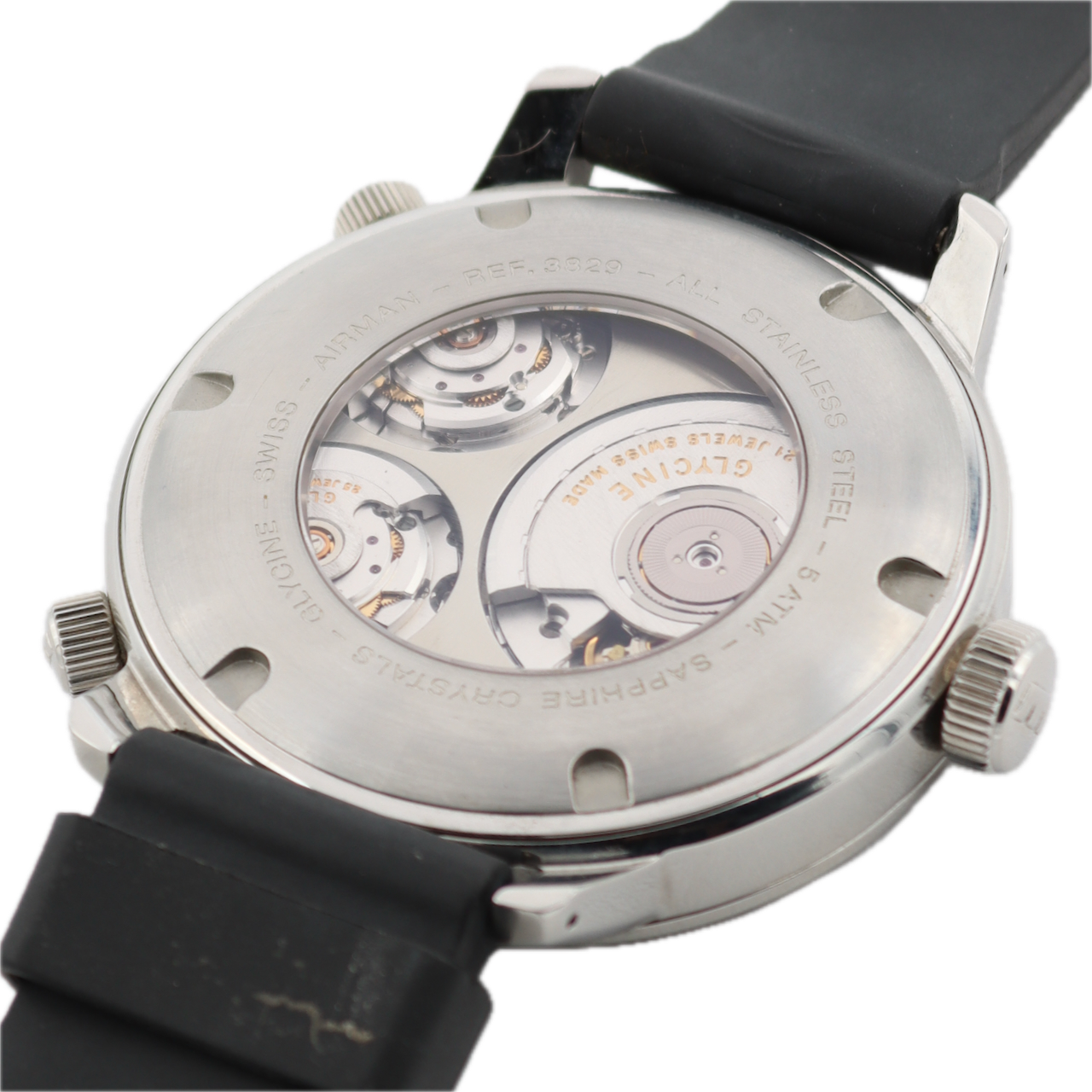 Glycine Airman World Timer 3829