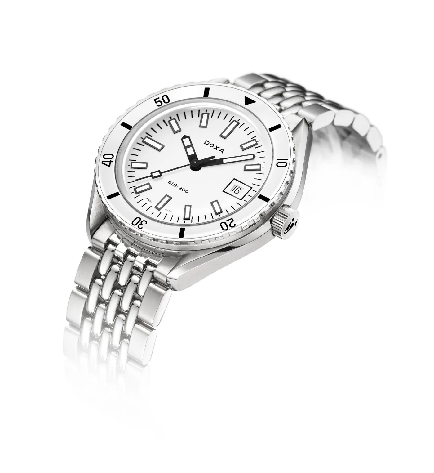 Doxa Sub 200 Whitepearl 799.10.011.10