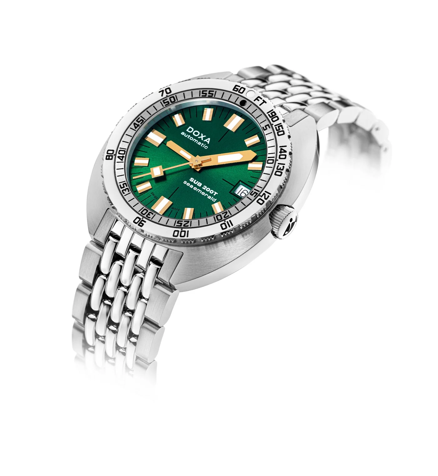 Doxa Sub 200T Sea Emerald Sunray 804.10.131S.10