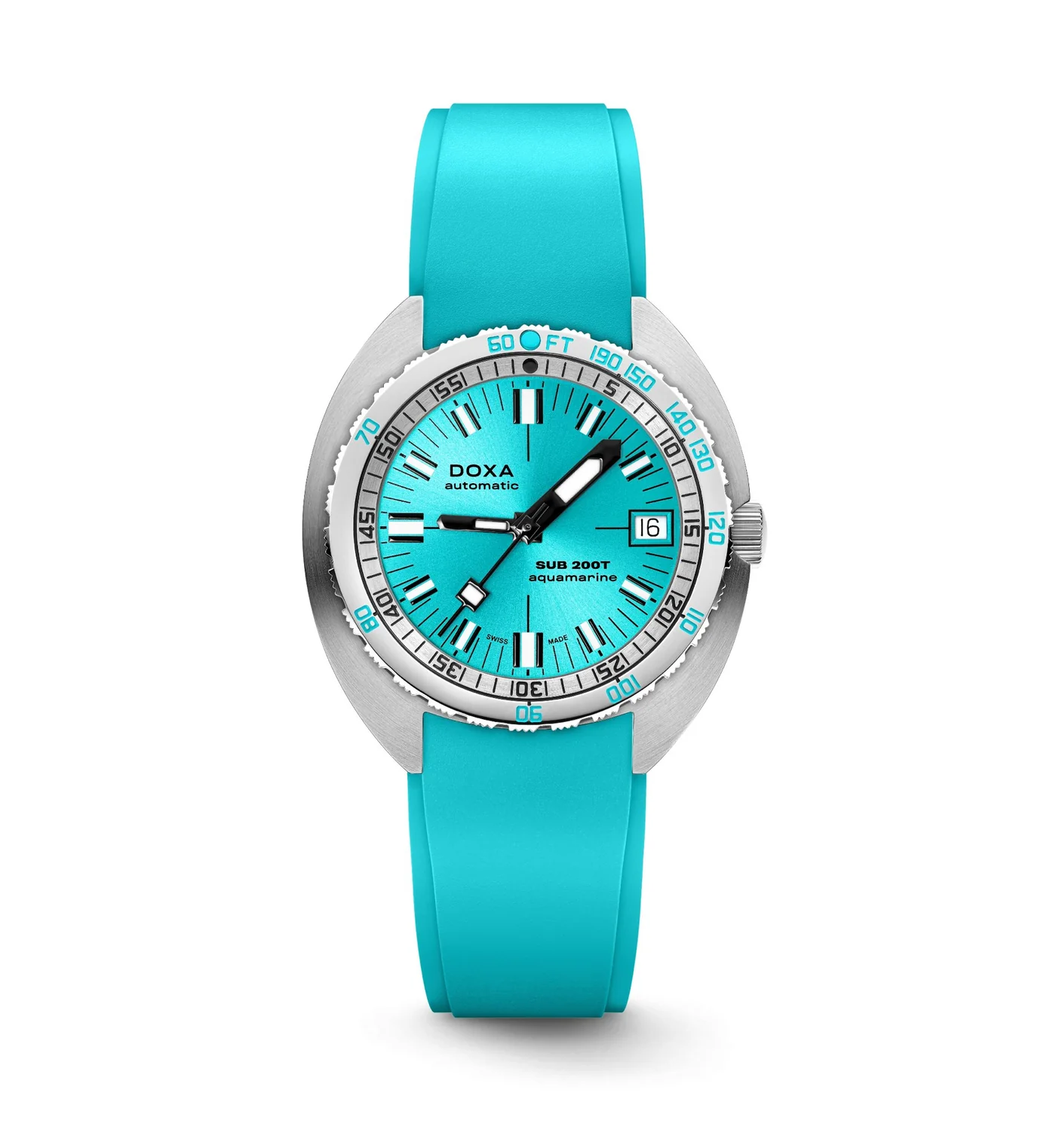 Doxa Sub 200T Aquamarine Sunray 804.10.241S.25
