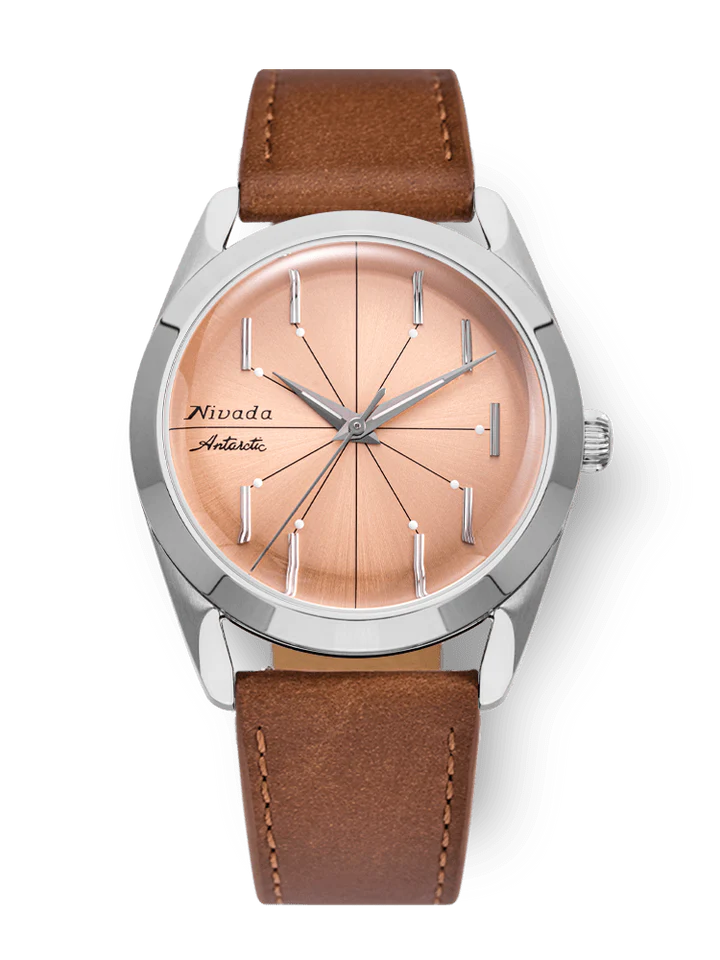 Nivada Grenchen Antarctic Spider Salmon 32050A16