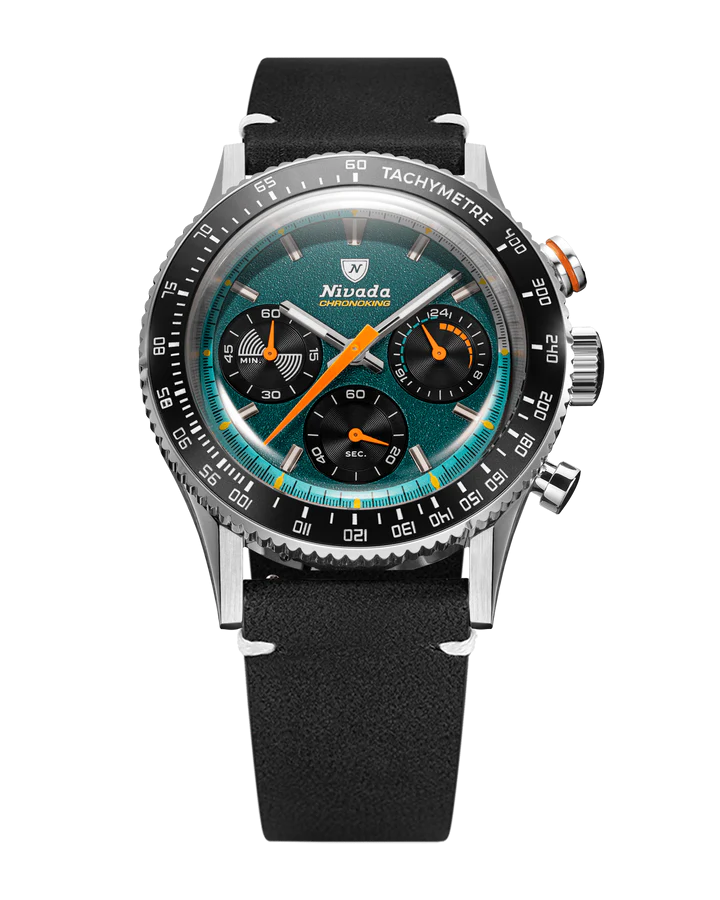 Nivada Grenchen Chrono King MecaQuartz Racing Green 87051Q15