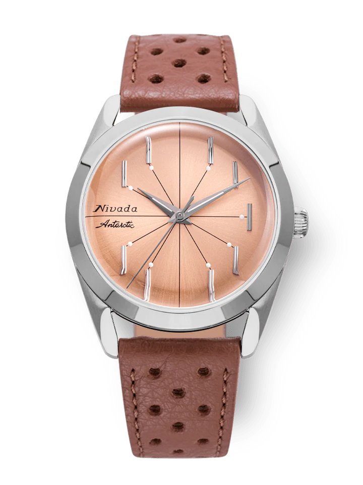 Nivada Grenchen Antarctic Spider Salmon 32050A23