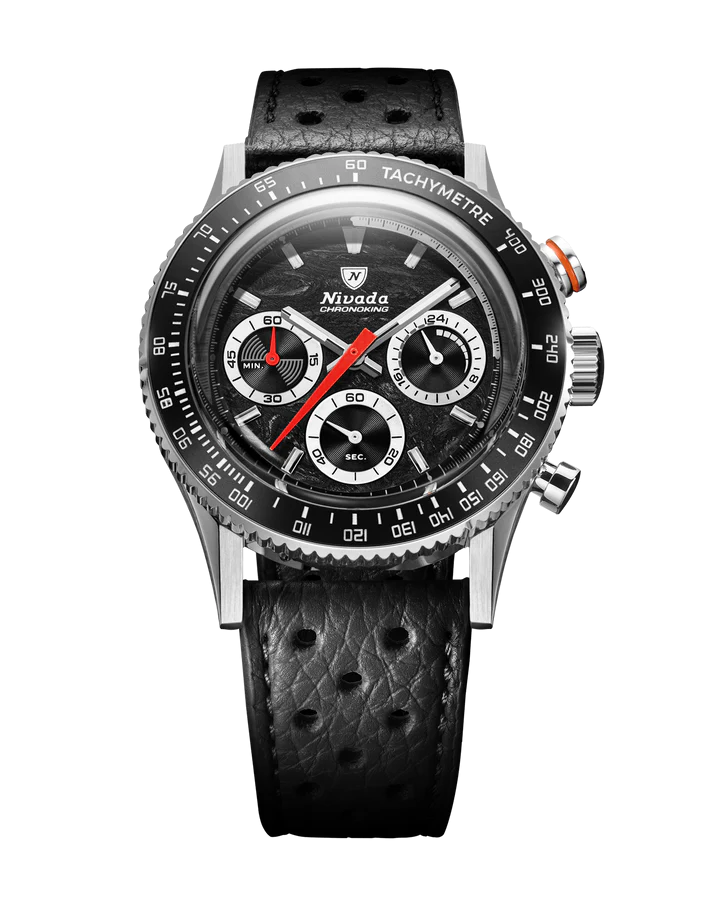 Nivada Grenchen Chrono King MecaQuartz Racing Black 87048Q10
