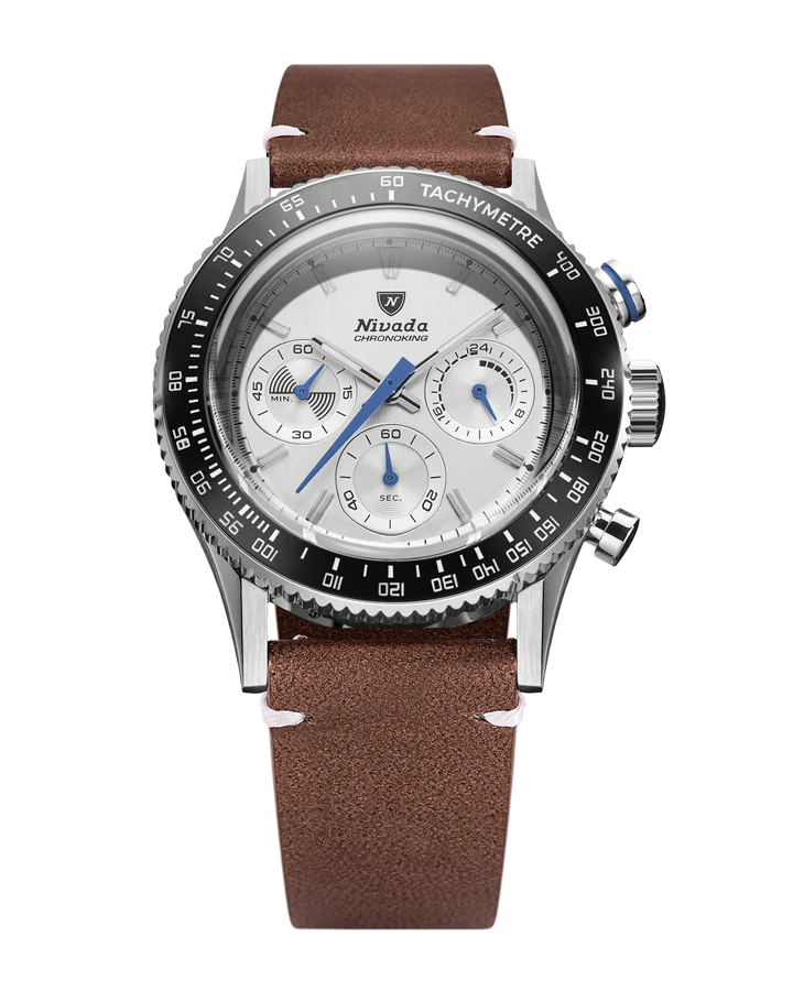 Nivada Grenchen Chrono King MecaQuartz Racing Grey 87046Q14