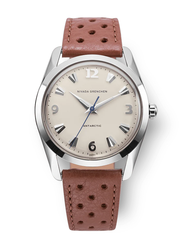 Nivada Grenchen Antarctic Eggshell White Luminova 35004M41