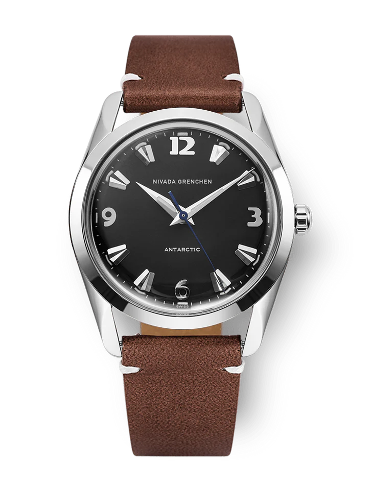Nivada Grenchen Antarctic Black White Luminova 35002M14