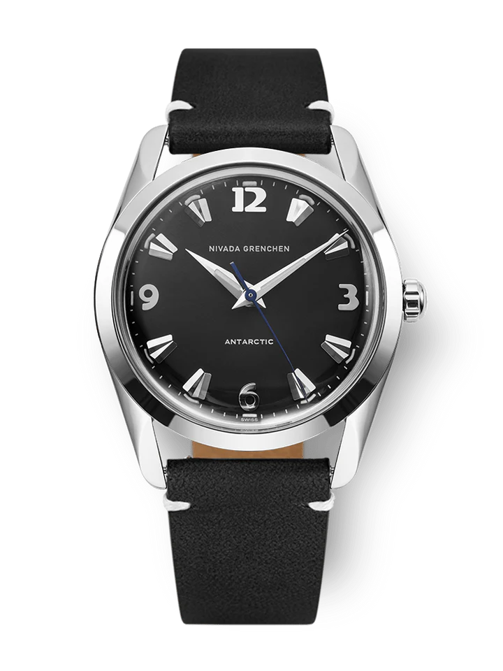 Nivada Grenchen Antarctic Black White Luminova 35002M15