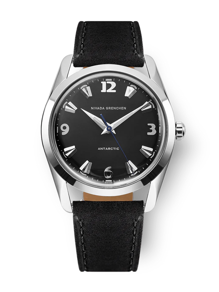Nivada Grenchen Antarctic Black White Luminova 35002M17