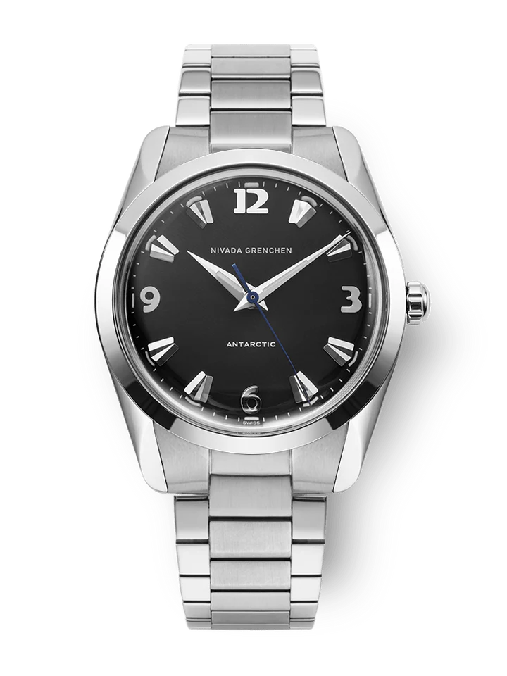 Nivada Grenchen Antarctic Black White Luminova 35002M20