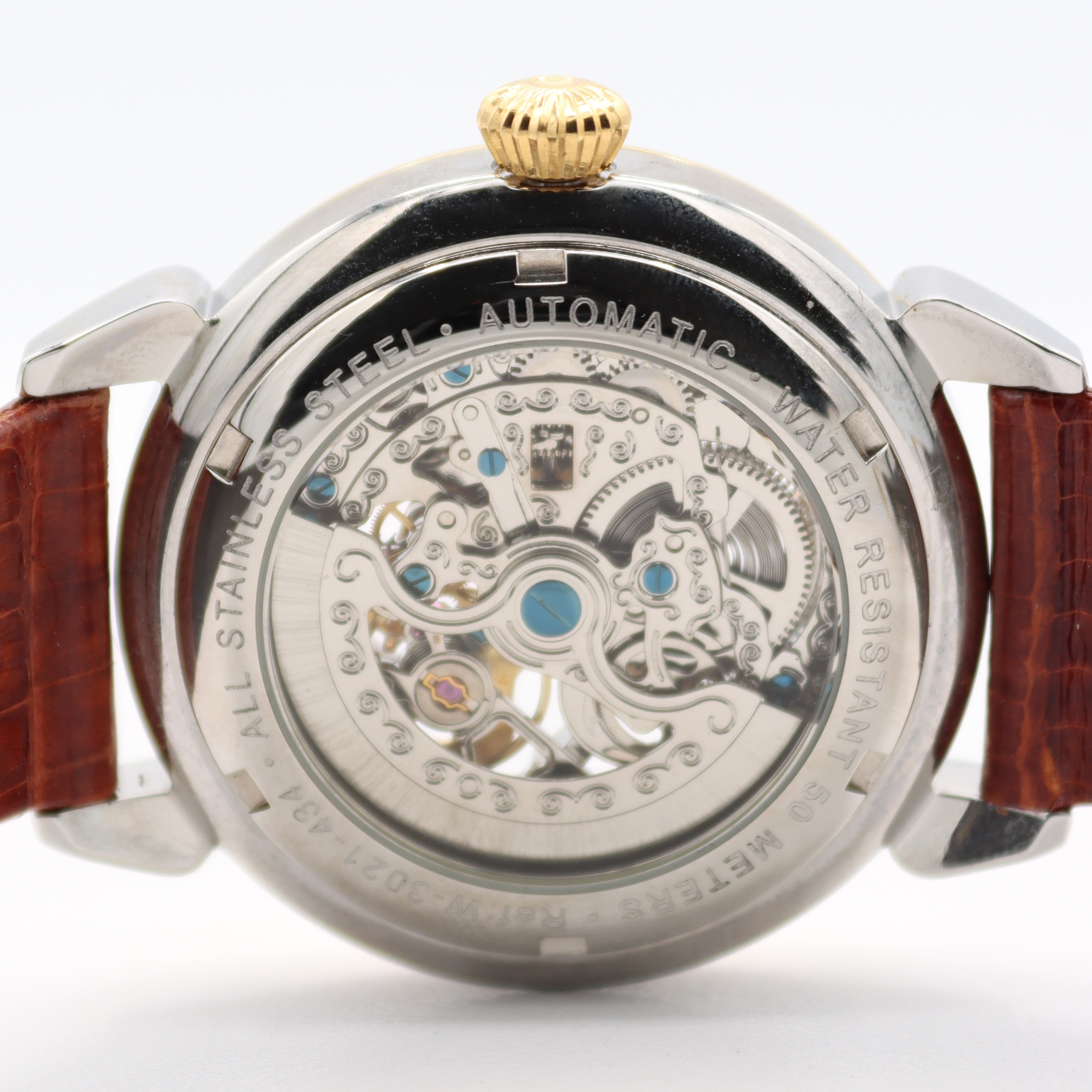 Wohler Skeletonized Dress Watch W-3021-434