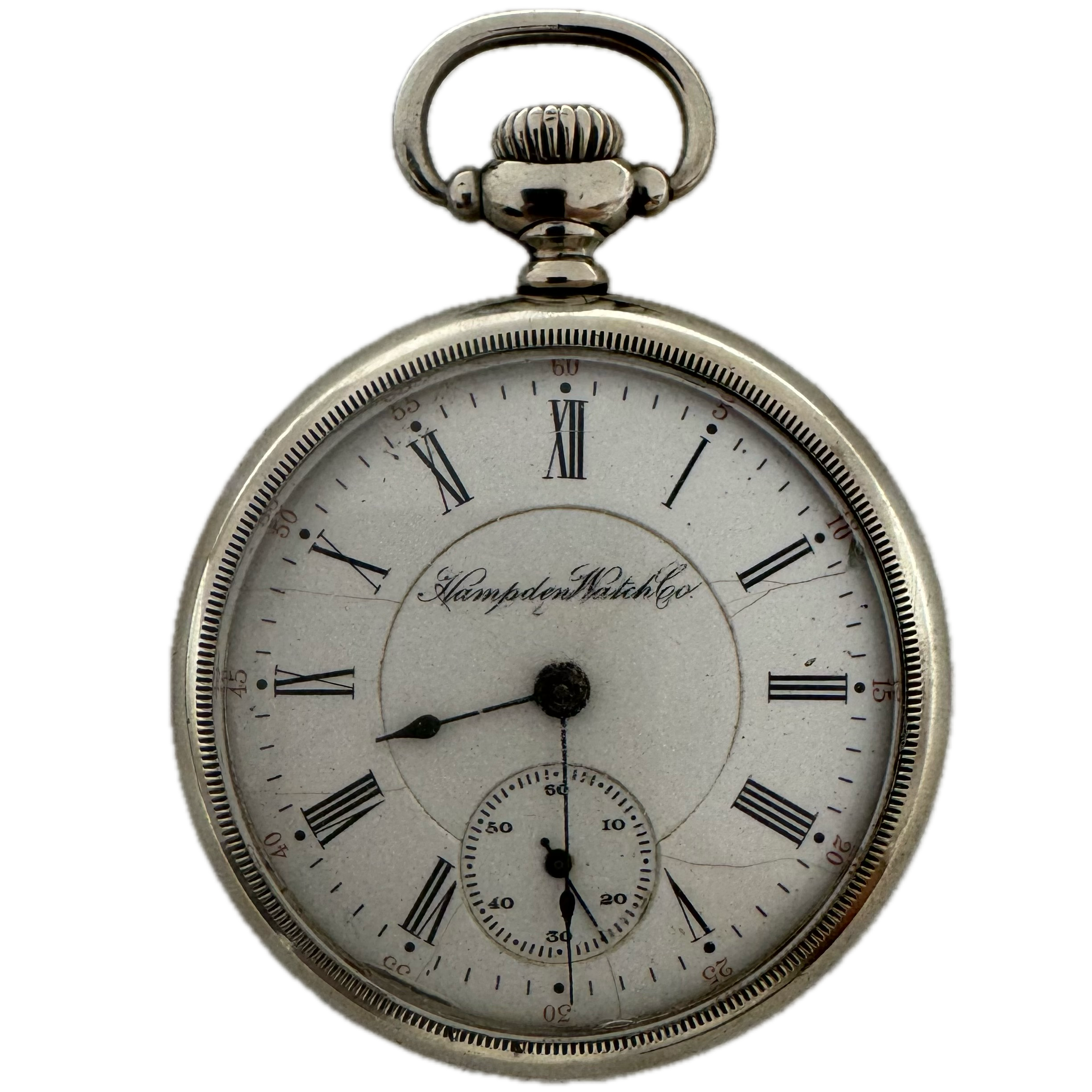 Hampden Watch Co. Smooth Bezel 1883