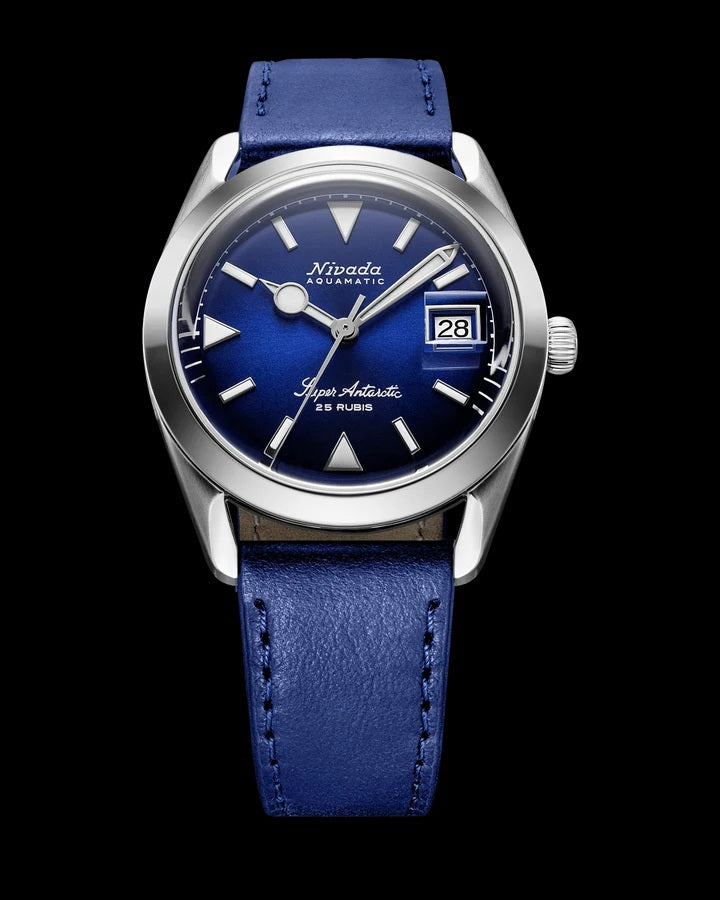 Nivada Grenchen Super Antarctic Blue - 38mm 32076A49