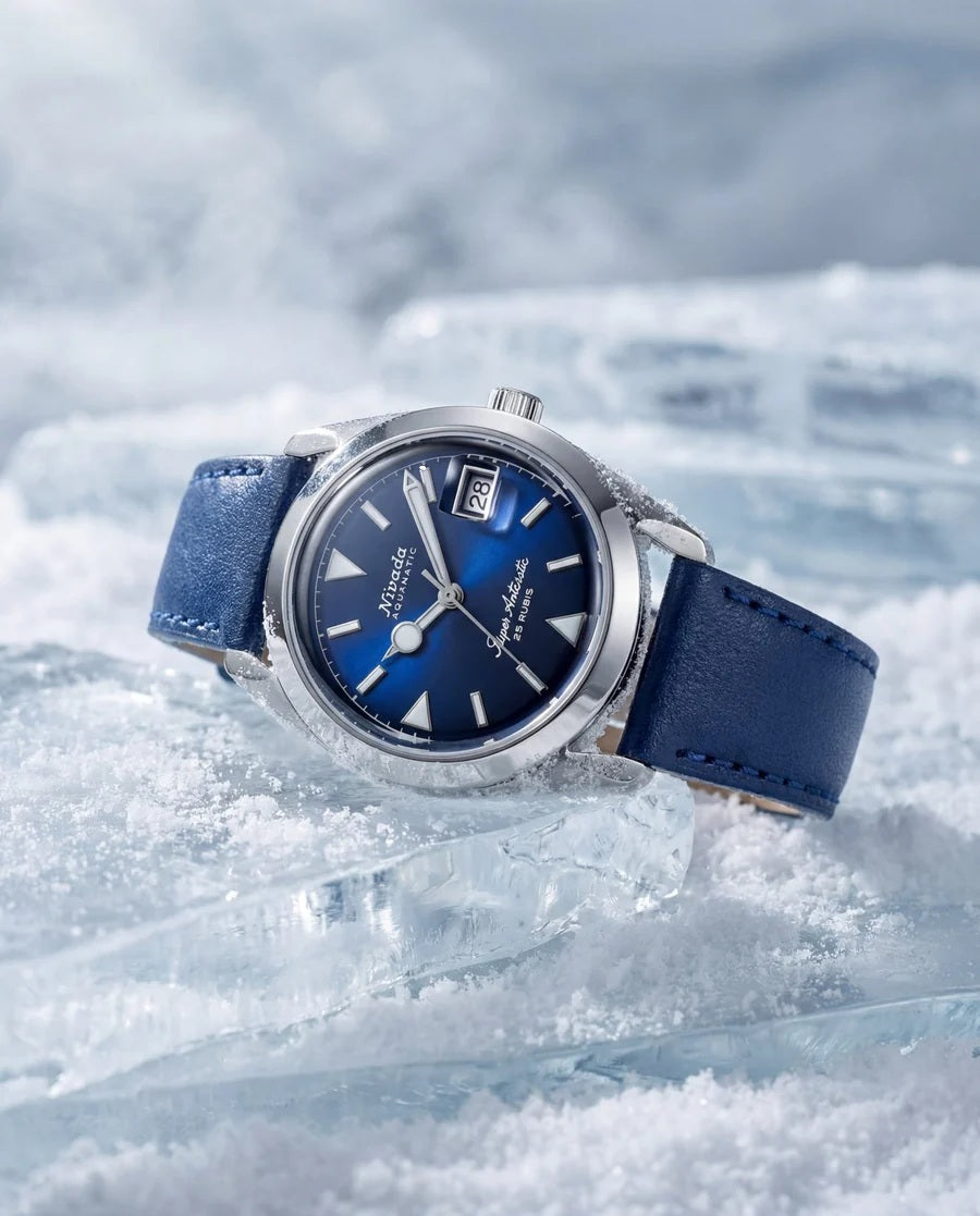Nivada Grenchen Super Antarctic Blue - 38mm 32076A49