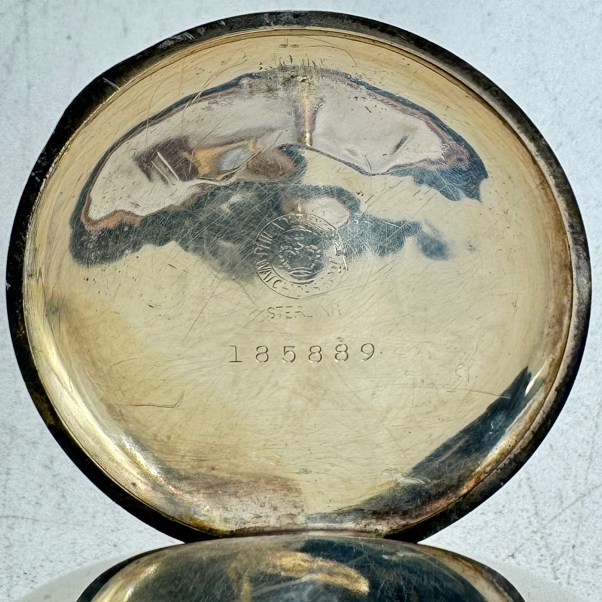 Elgin Tricolor Floral & Bird Motif 1911