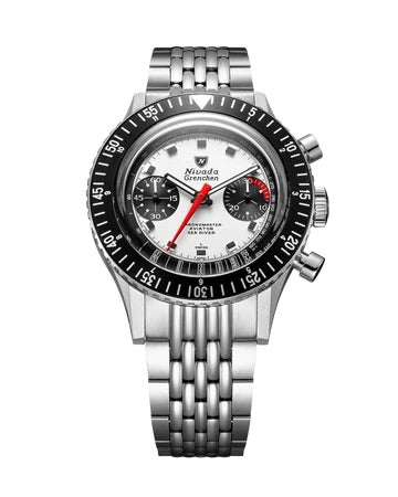 Nivada Grenchen Chronomaster Panda - 38mm 86054M01LC