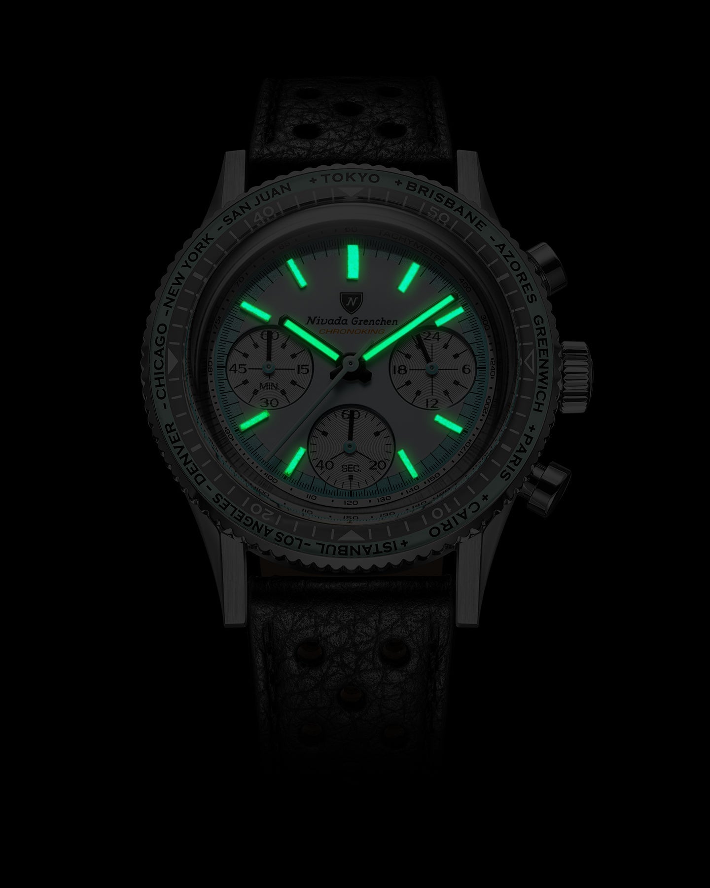 Nivada Grenchen Chronoking Racing Grey 87056Q04