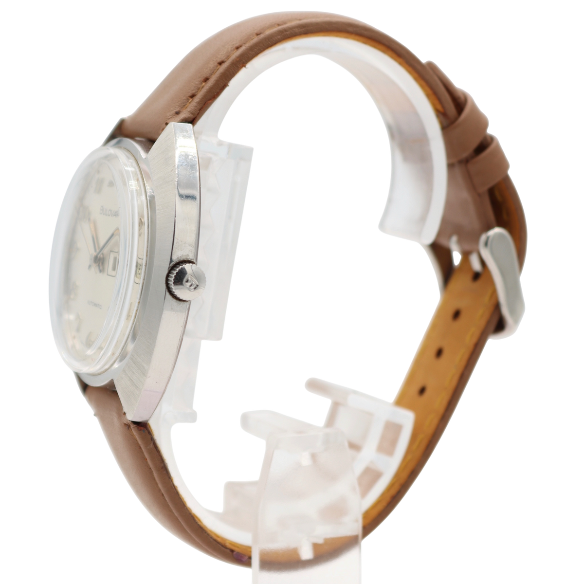 Bulova Day-Date Helmet Case 1973