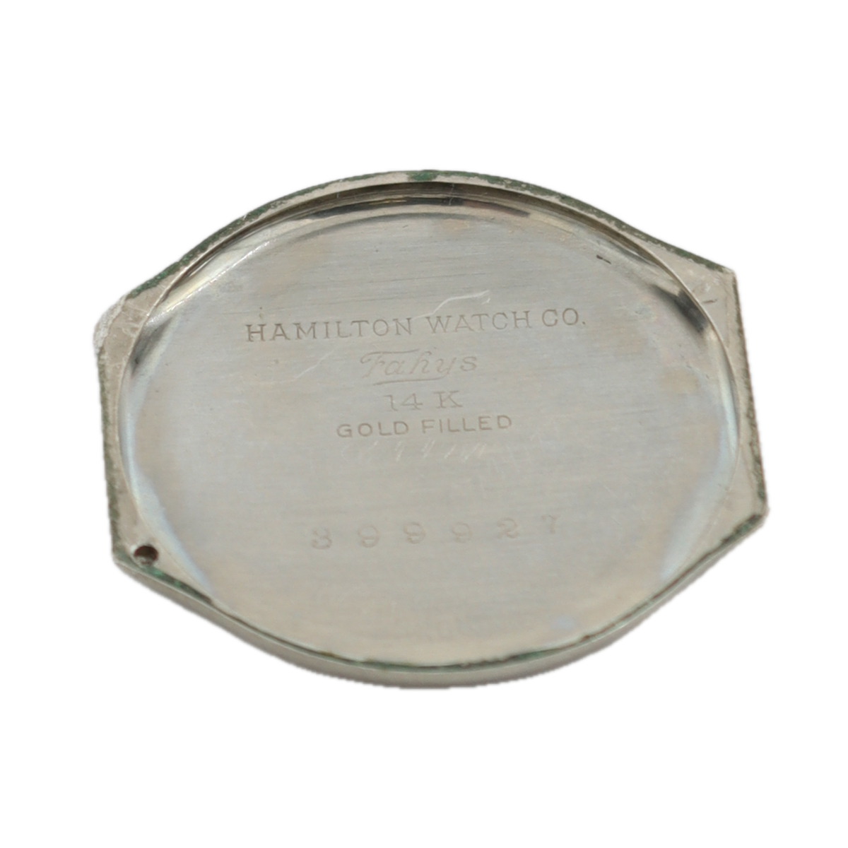 Vintage Hamilton Art Deco Ladies Mechanical Wristwatch 979 USA 14k White GF