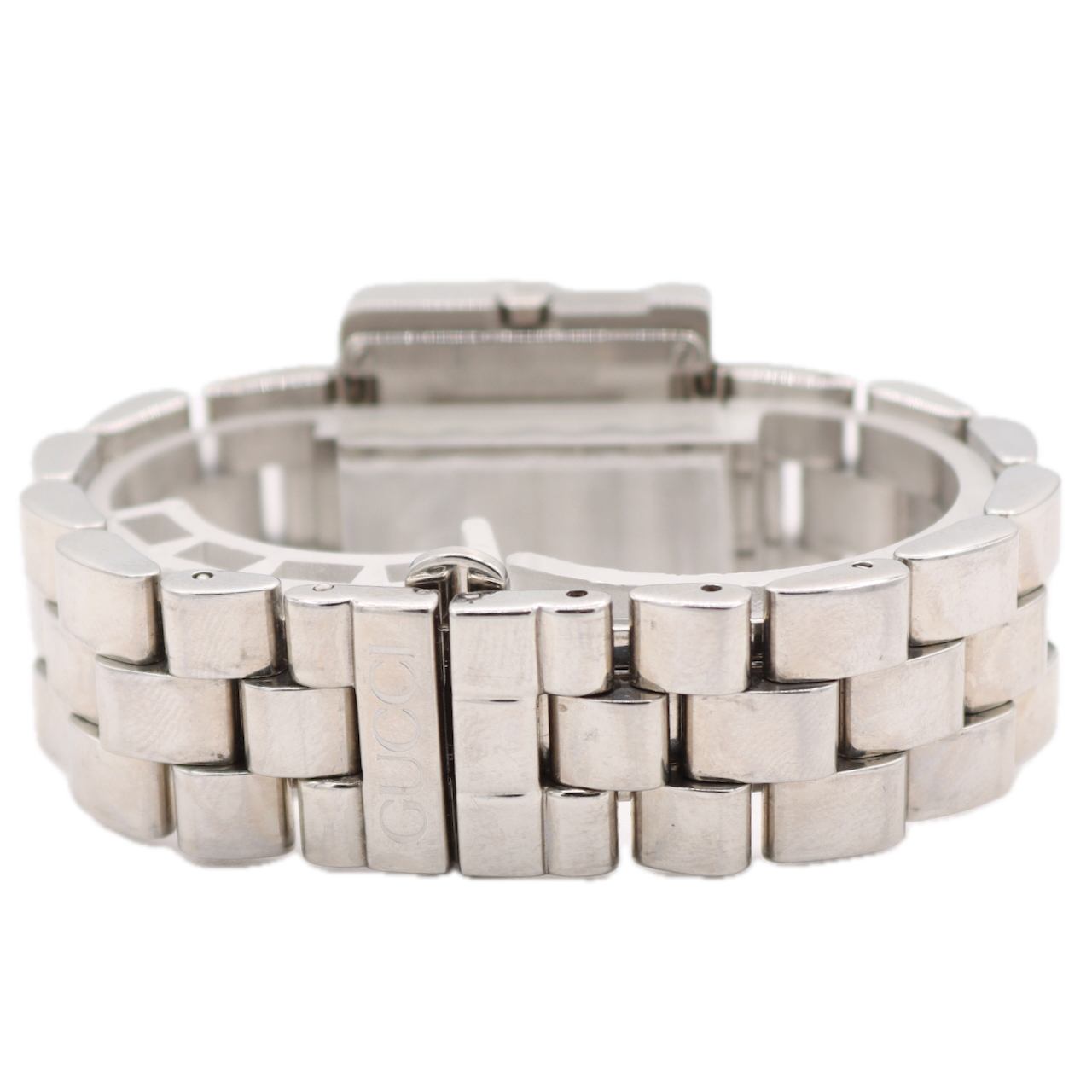 26.5mm Gucci 3600J G Shaped Men's Quartz Wristwatch Swiss Stainless Steel