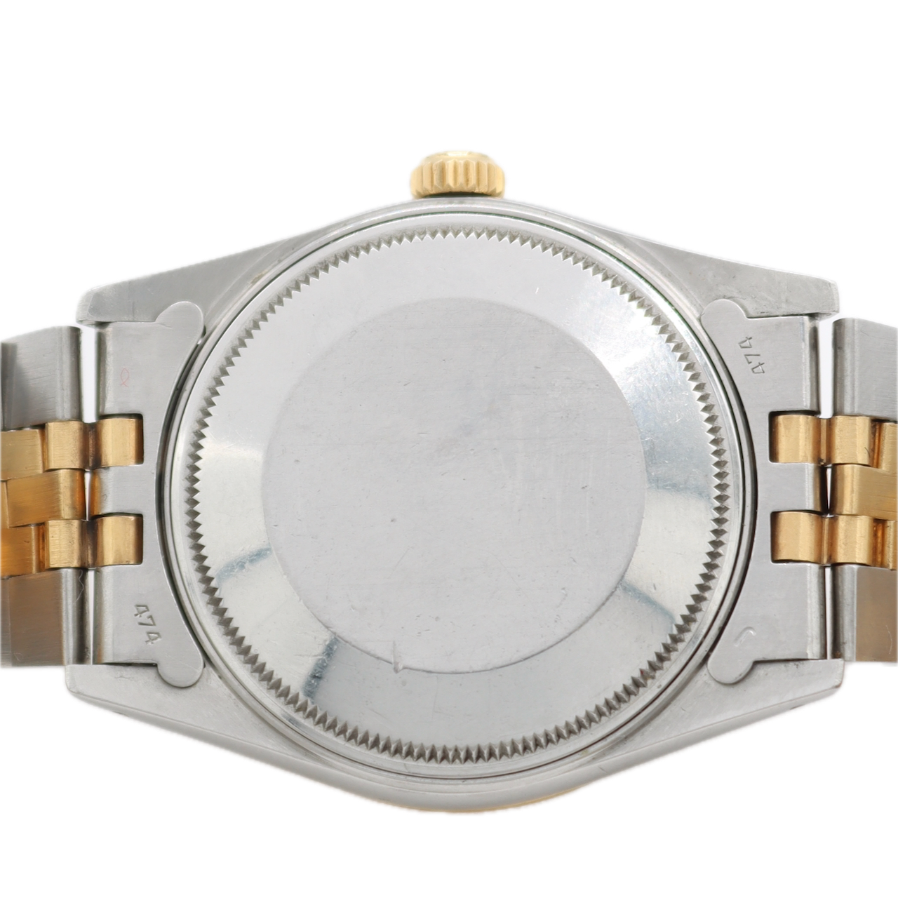 Vintage 34mm 1983 Rolex 15053 Date Men's Automatic Wristwatch 3035 Steel & Gold