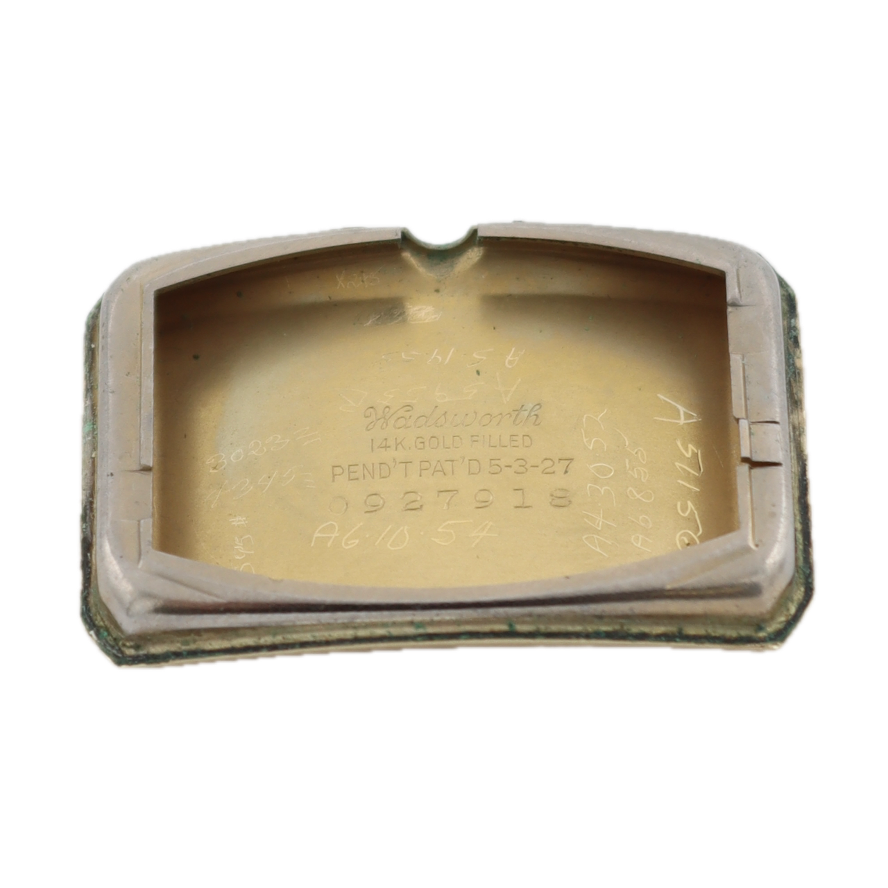 Vintage 1936 Hamilton Carson Frigidaire Men's Mechanical Wristwatch 982 14k GF