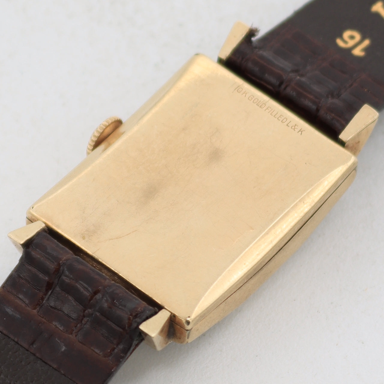 Vintage Longines 6887 Black Men's Mechanical Wristwatch 9LT Swiss 10k GF Runs