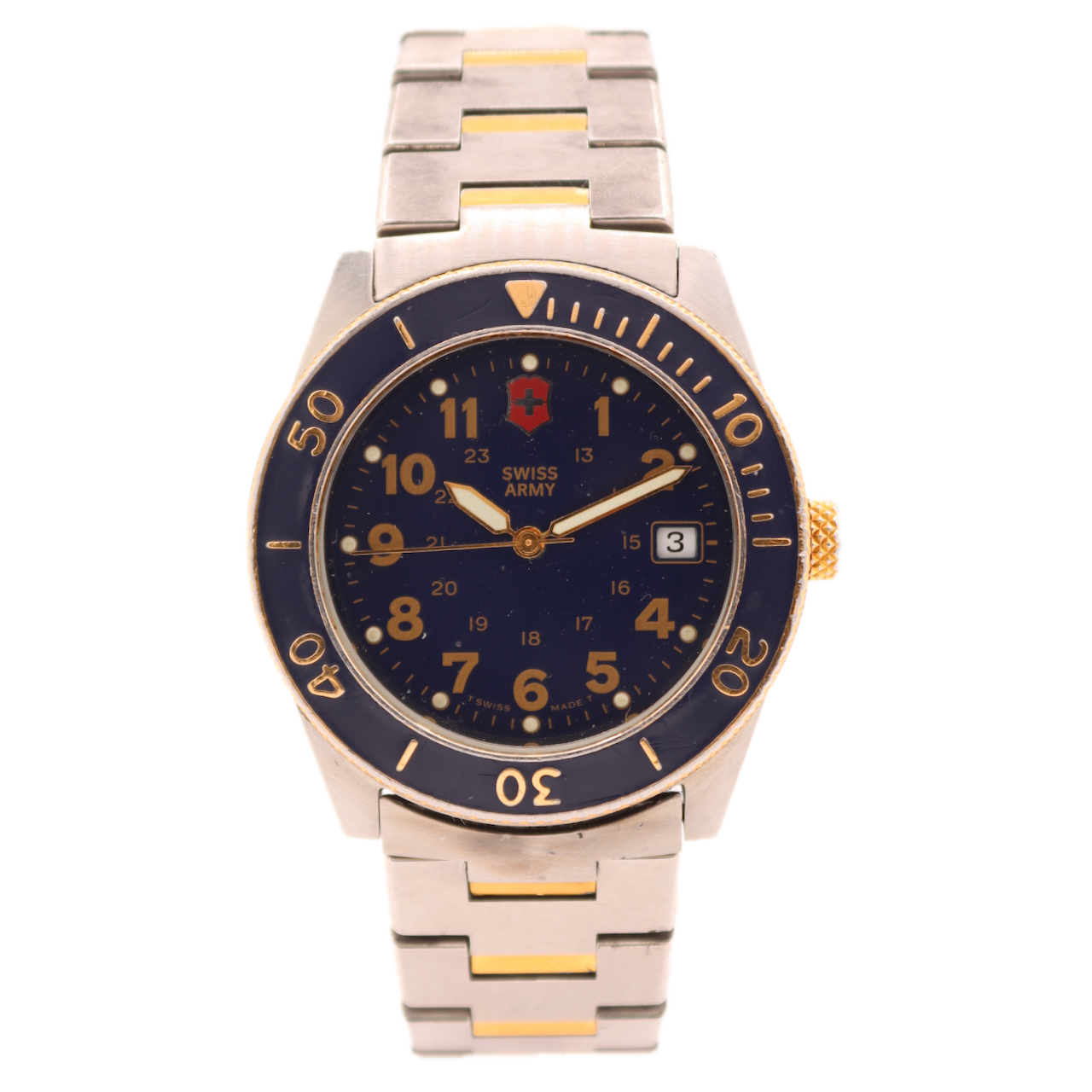 Vintage Swiss Army Blue Dial