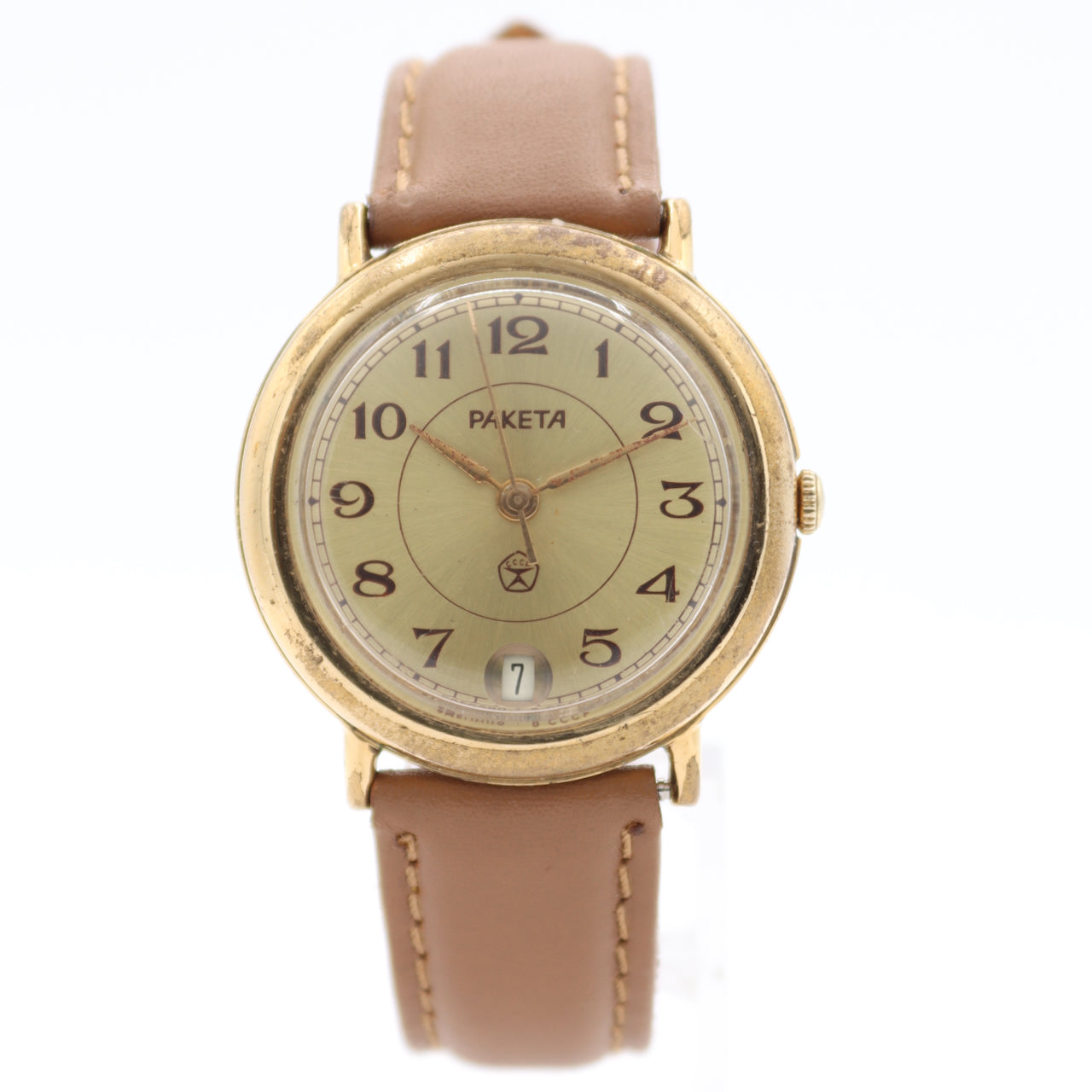 Vintage Raketa Date at 6