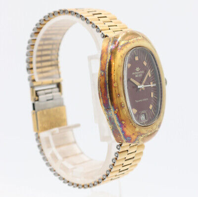 Vintage 35mm Movado Tempo-Matic Men's Automatic Wristwatch 2562PC w NSA Band